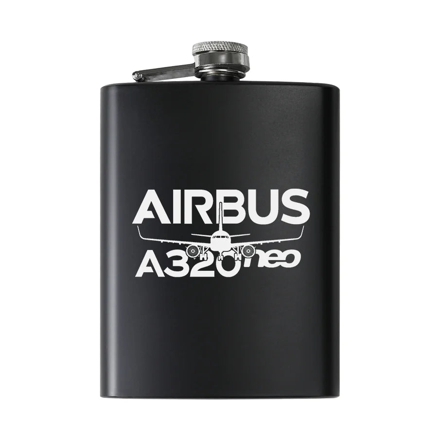 Customisable Airbus A320 Hip Flask - view 2