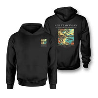 Thumbnail for GILI TRAWANGAN - Poster - Double-Side Hoodie - Black