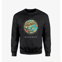 Thumbnail for ORANGE BEACH - Badge - Sweatshirt - Black