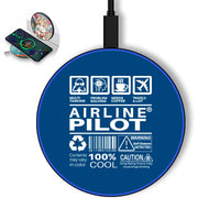 Thumbnail for Airline Pilot Label Wireless Charger - view 2