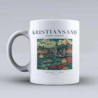 Thumbnail for KRISTIANSAND - Poster - Mug - White