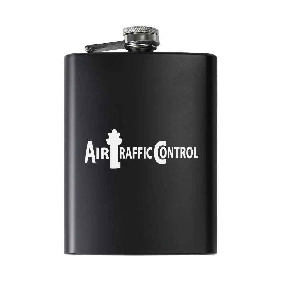 Customisable Air Traffic Control Hip Flask - view 2
