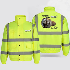 Airbus A320 & V2500 Engine Reflective Winter Jackets