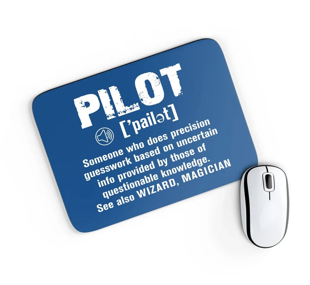 Pilot [Noun] Mouse Pad - view 2