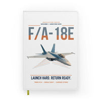 Thumbnail for F-A-18E Super Hornet design on white notebook