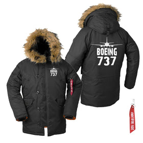 Boeing 737 & Plane Parka Bomber Jackets