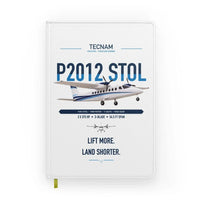 Thumbnail for Tecnam P2012 STOL design on white notebook
