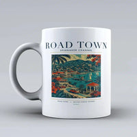 Thumbnail for ROAD TOWN - Poster - Mug - White