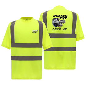 Boeing 737 & Leap 1B Reflective Polo & T-Shirts