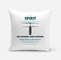 Thumbnail for Ascent AeroSystems Spirit design on white pillow