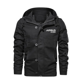 Airbus A320 & Text Cotton Jackets