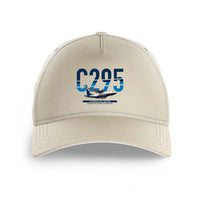 Thumbnail for Airbus C295 Firefighter design on beige printed hat
