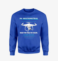 Thumbnail for DJI P4 Multispectral design on blue sweatshirt