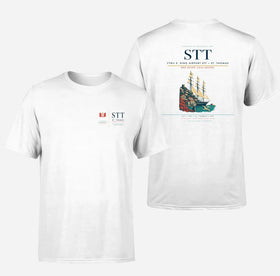 Double-Side Printing — Cyril E. King Airport (STT) Double-Side T-Shirt