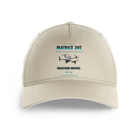 Thumbnail for DJI Matrice 30T design on beige printed hat