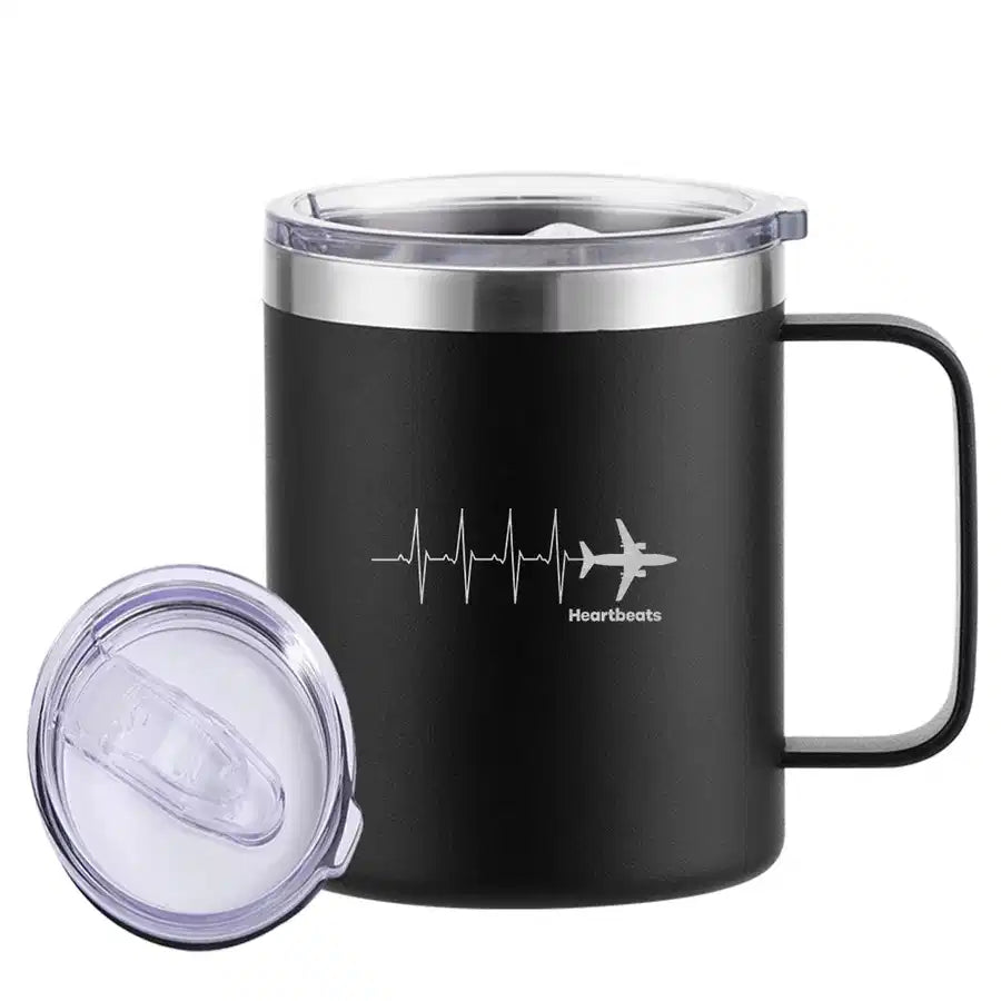 Customisable Aviation Heartbeats Mug - view 2