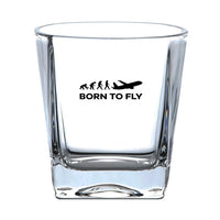 Thumbnail for Customisable Born to Fly Whisky Glass - view 2