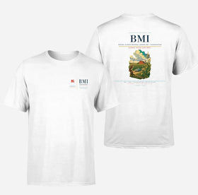Double-Side Printing — Central Illinois Regional Airport (BMI) Double-Side T-Shirt