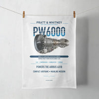 Thumbnail for PW6000 design on white towel