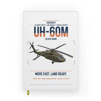 Thumbnail for Sikorsky UH-60M Black Hawk design on white notebook