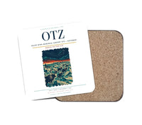 Thumbnail for Ralph Wien Memorial Airport (OTZ) design on white 1 piece coaster