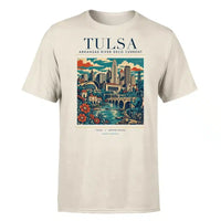 Thumbnail for TULSA - Poster - Premium T-Shirt - Beige