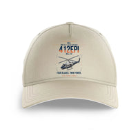 Thumbnail for Bell 412EPI design on beige printed hat