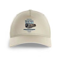 Thumbnail for TFE731 design on beige printed hat