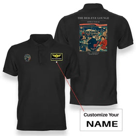 The Red-Eye Lounge Premium Polo T-Shirts