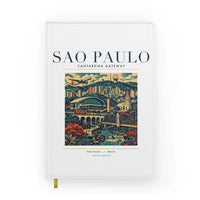 Thumbnail for SAO PAULO - Poster - Notebook - White
