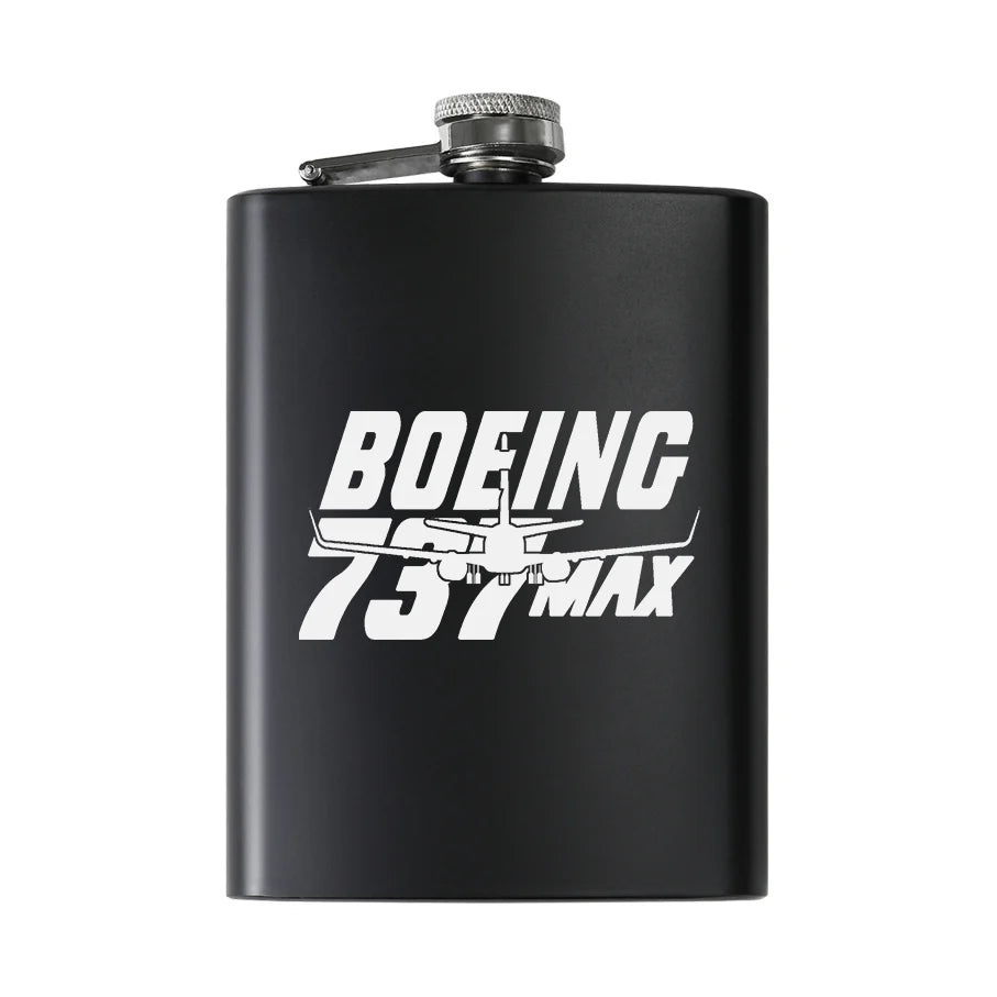 Customisable Boeing 737 Hip Flask - view 2