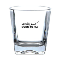 Thumbnail for Customisable Born to Fly Whisky Glass - view 2
