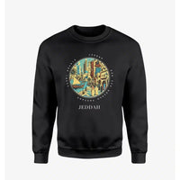 Thumbnail for JEDDAH - Badge - Sweatshirt - Black