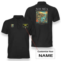 Thumbnail for NOUMÉA - Poster - Double-Side Polo - Black + Name