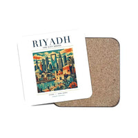 Thumbnail for RIYADH - Poster - Coaster - White