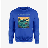 Thumbnail for VINTAGE G4369 - The Shipwreck Spotters - Designed Sweatshirts design on blue