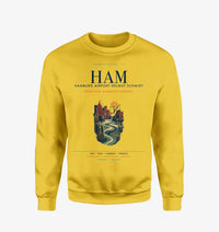 Thumbnail for Hamburg Airport Helmut Schmidt (HAM) design on yellow sweatshirt
