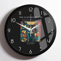 Thumbnail for VINTAGE G4216 - The Sleeper Berth - Designed Wall Clocks design on black framed