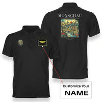 Thumbnail for MONSCHAU - Poster - Double-Side Polo - Black + Name