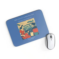 Thumbnail for VINTAGE G4481 - The County Nurse Rounds - Designed Mouse Pads design on blue rectangle