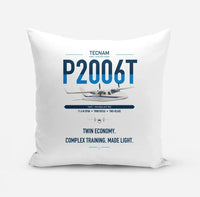 Thumbnail for Tecnam P2006T design on white pillow