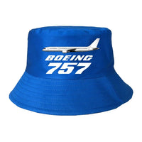 Thumbnail for The Boeing 757 summer hat - blue