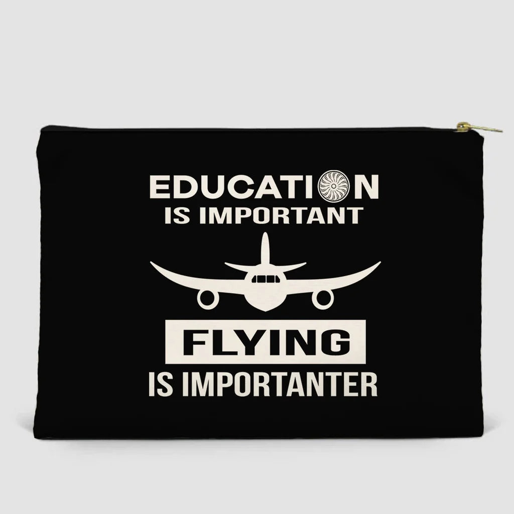Flying is Importanter Zipper Pouch - view 2