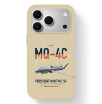 Thumbnail for MQ-4C Triton IFC-4 design on beige magsafe iphone case, for iPhone 17 Pro