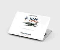 Thumbnail for F-104C Starfighter Speed In A Straight Line design on white MacBook case