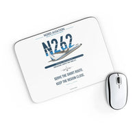 Thumbnail for Nord 262A design on white rectangle mouse pad