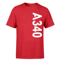 Thumbnail for Airbus A340 Side Text aviation t-shirt