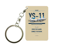 Thumbnail for NAMC YS-11A Key Chain design on beige key chain