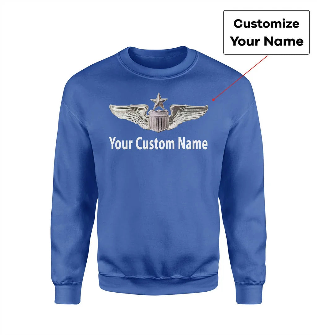 Customisable Air Force 3D Sweatshirt - view 2