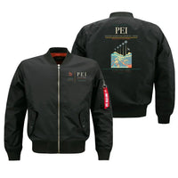 Thumbnail for Matecaña International Airport (PEI) design on black bomber jacket